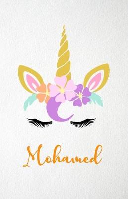 Book cover for Mohamed A5 Lined Notebook 110 Pages