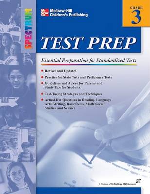 Book cover for Spectrum Test Prep, Grade 3