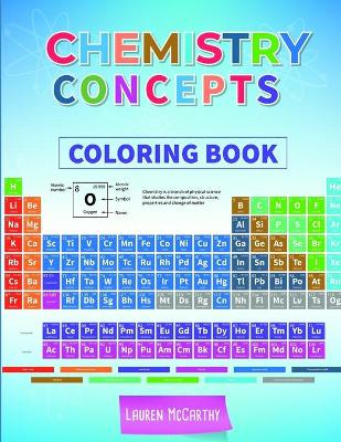 Book cover for Chemistry Concepts Coloring Book