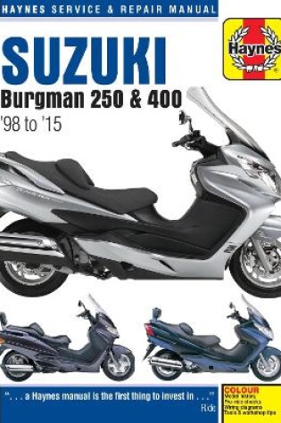 Cover of Suzuki Burgman 250 & 400 (98 - 15)