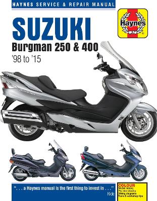 Book cover for Suzuki Burgman 250 & 400 (98 - 15)