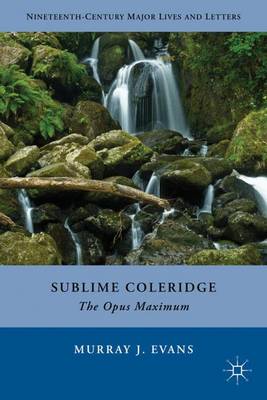 Book cover for Sublime Coleridge