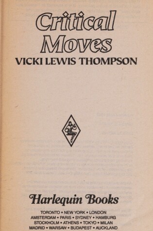 Cover of Critical Moves