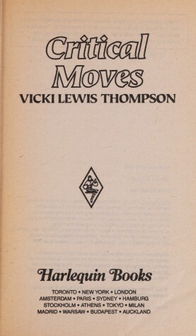 Book cover for Critical Moves