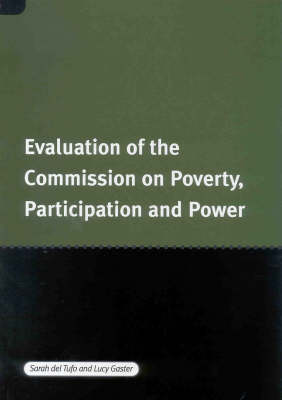 Book cover for Evaluation of the Commission on Poverty, Participation and Power