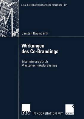 Cover of Wirkungen des Co-Brandings