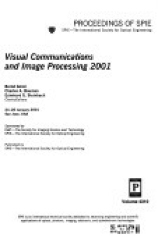 Cover of Visual Communications and Image Processing 2001