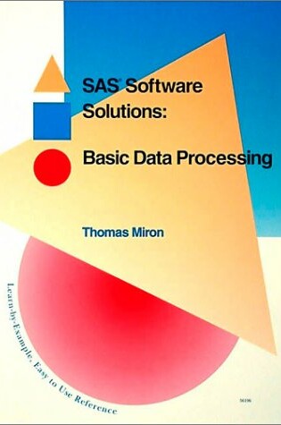 Cover of SAS Software Solutions