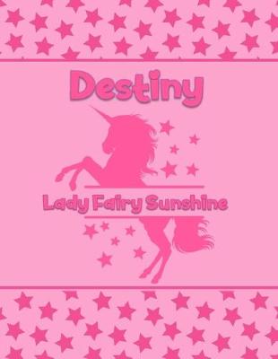 Book cover for Destiny Lady Fairy Sunshine