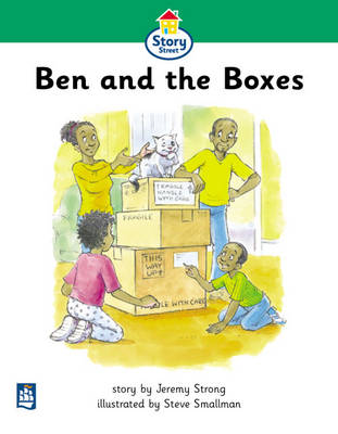 Book cover for Ben and the Boxes Story Street Beginner stage step 3 Storybook 22