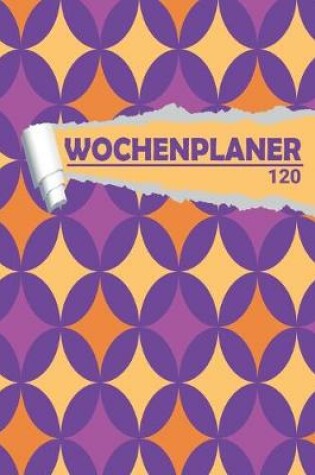 Cover of Wochenplaner Vintage Retro Muster 70er 80er Jahre