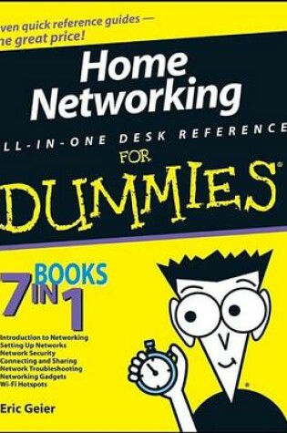 Cover of Home Networking All-In-One Desk Reference for Dummies