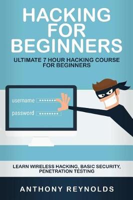 Book cover for Hacking for Beginners