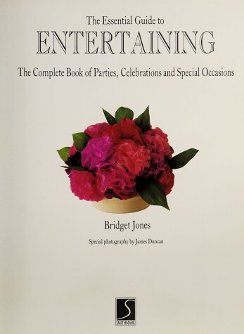 Book cover for The Essential Guide to Entertaining