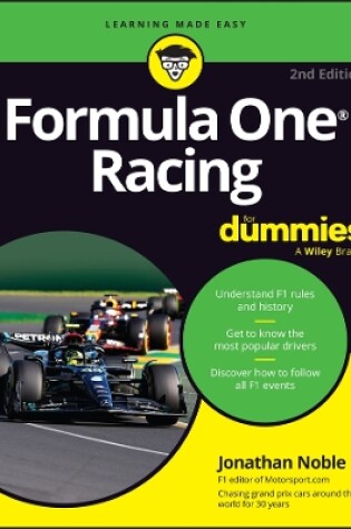 Cover of Formula One Racing For Dummies, 2nd Edition