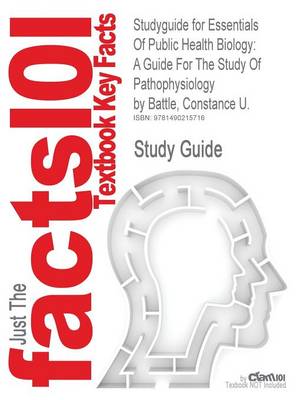 Book cover for Studyguide for Essentials Of Public Health Biology