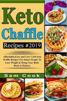 Book cover for Keto Chaffle Recipes #2019