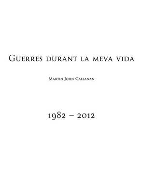 Book cover for Guerres Durant La Meva Vida