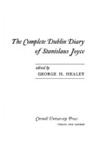 Cover of Dublin Diary