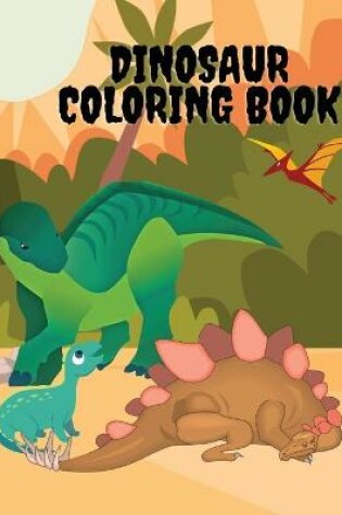 Cover of Dinosaur Coloring Book