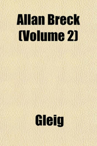 Cover of Allan Breck Volume 1