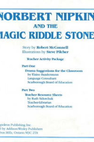 Cover of Norbert Nipkin and the Magic Riddle Stone Teachers' Resource Pack