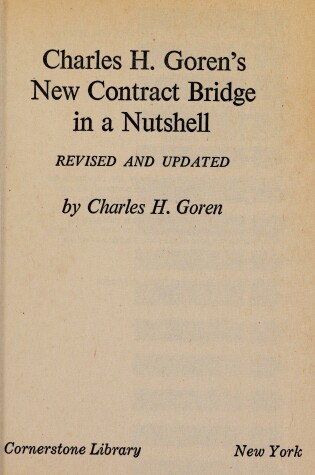 Cover of Contract Bridge in a Nutshell