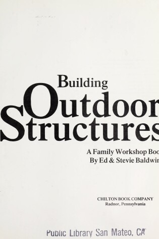 Cover of Building Outdoor Structures