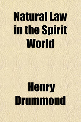 Book cover for Natural Law in the Spirit World