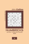 Book cover for Numbricks - 120 Easy To Master Puzzles 10x10 - 4