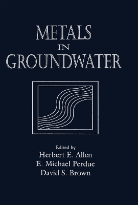 Book cover for Metals in Groundwater