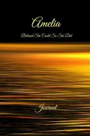 Cover of Amelia Believed She Could So She Did