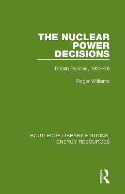 Book cover for The Nuclear Power Decisions