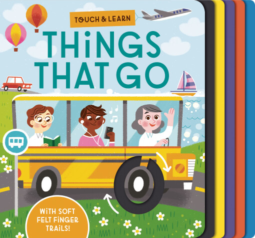 Book cover for Touch & Learn: Things that Go