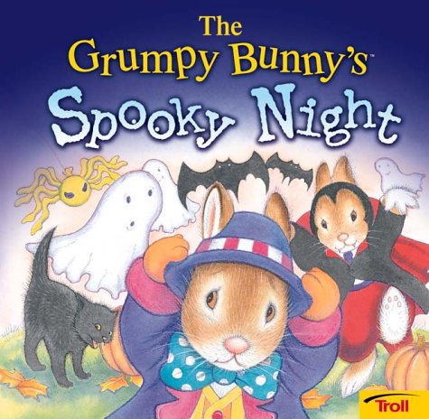 Book cover for The Grumpy Bunny's Spooky Night