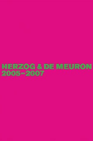 Cover of Herzog & de Meuron 2005-2007