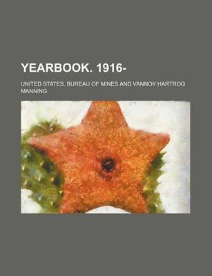 Book cover for Yearbook. 1916-