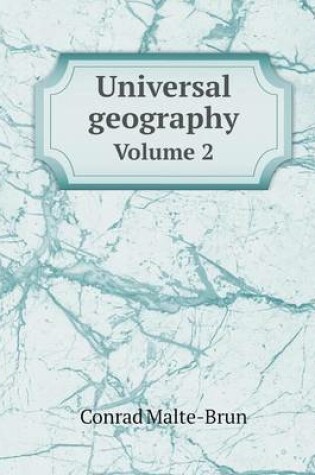 Cover of Universal geography Volume 2