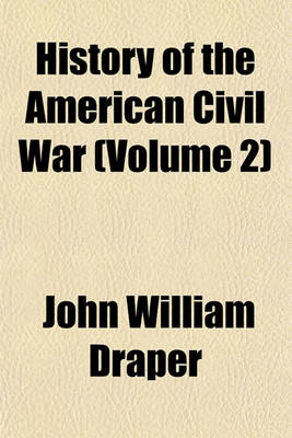 Book cover for History of the American Civil War (Volume 2)