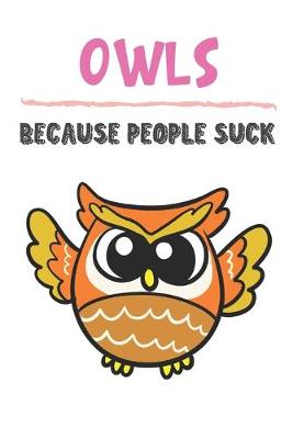 Book cover for Owls Because People Suck