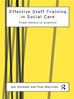 Book cover for Effective Staff Training in Social Care