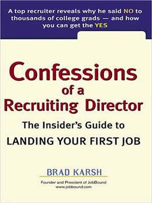 Book cover for Confessions of a Recruiting Director