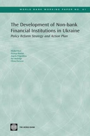 Cover of The Development of Non-Bank Financial Institutions in Ukraine