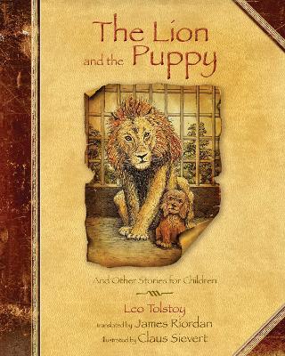 Book cover for The Lion and the Puppy