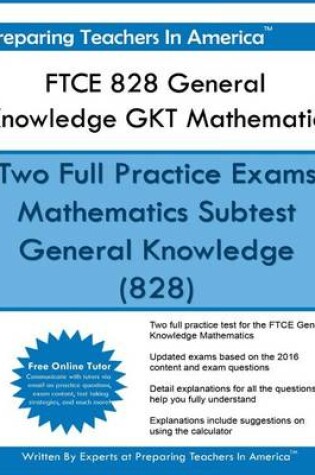 Cover of FTCE 828 General Knowledge GKT Mathematics