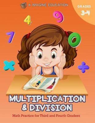 Cover of Multiplication and Division Math Practice for Third and Fourth Graders