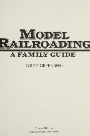 Cover of Model Railroading