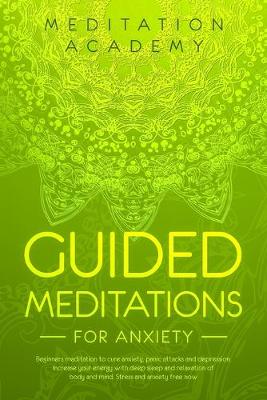 Book cover for Guided Meditations for Anxiety