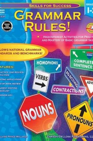 Cover of Grammar Rules!, Grades 1 - 2