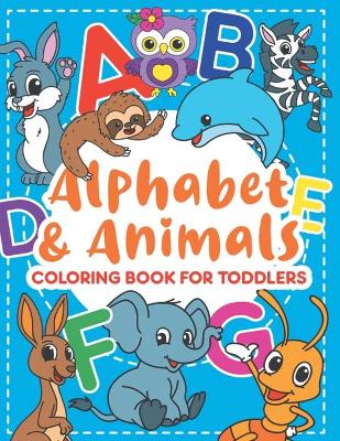 Cover of Animal Alphabet Coloring Book